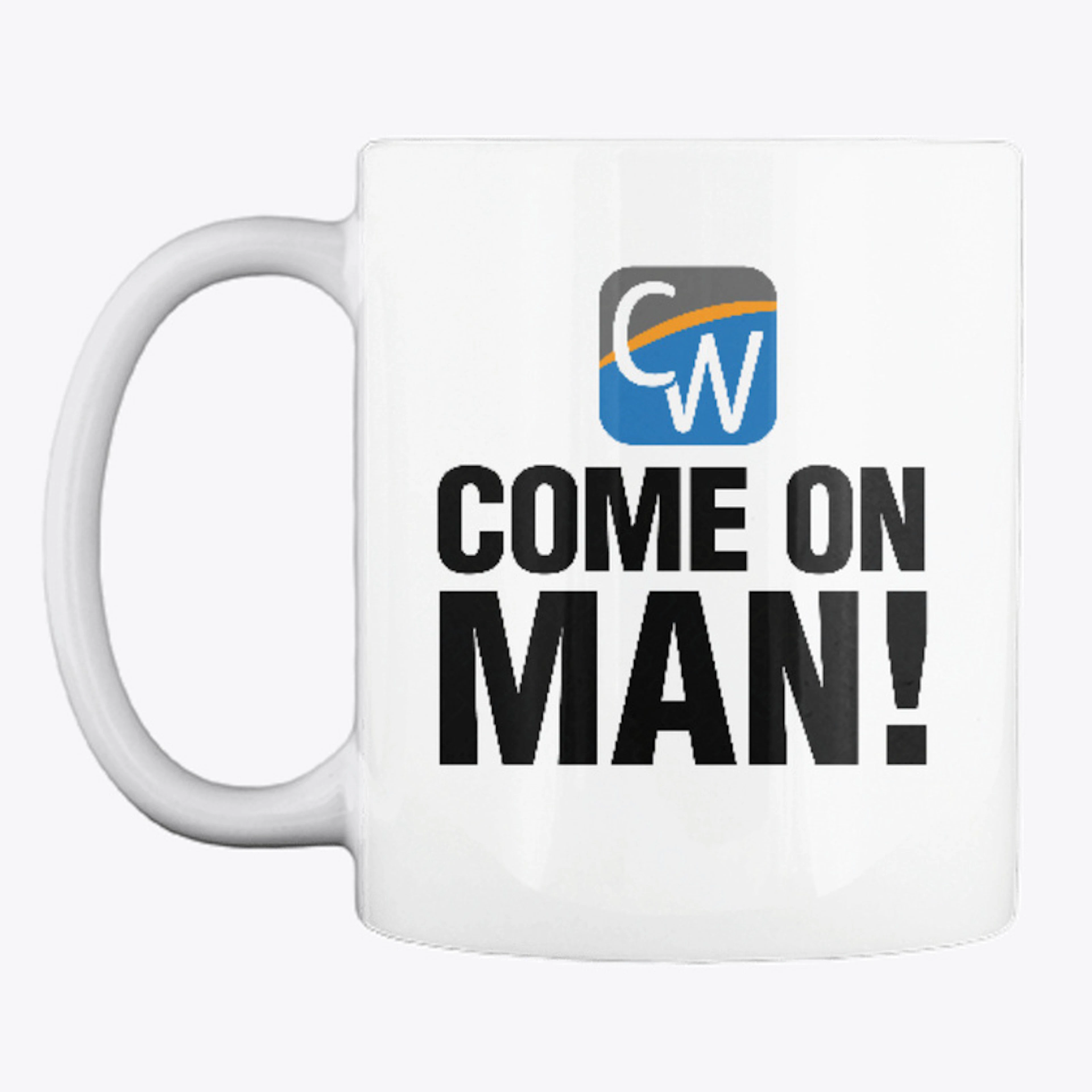 "Come On Man!" Icon Logo Mug