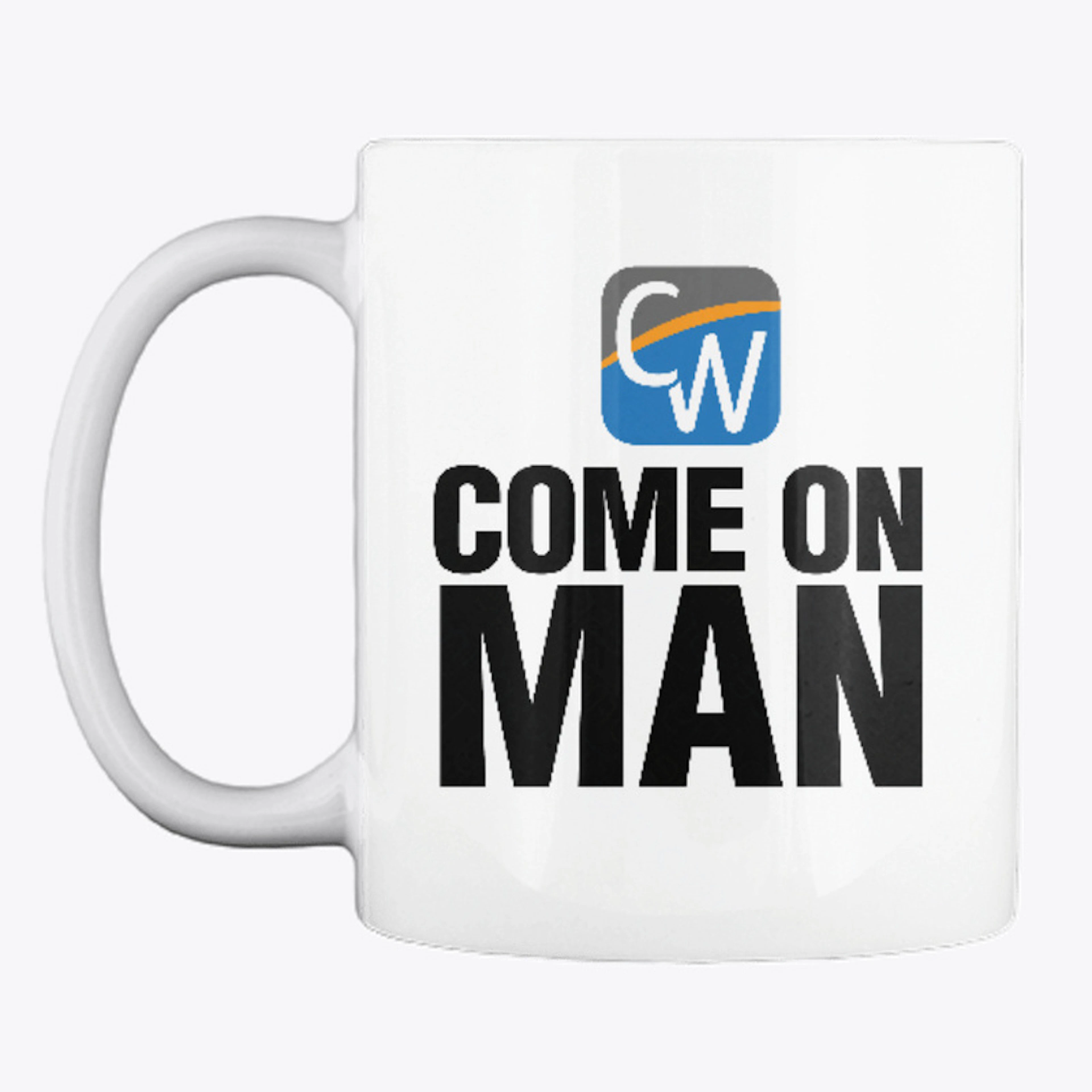 "Come On Man" Icon Logo Mug
