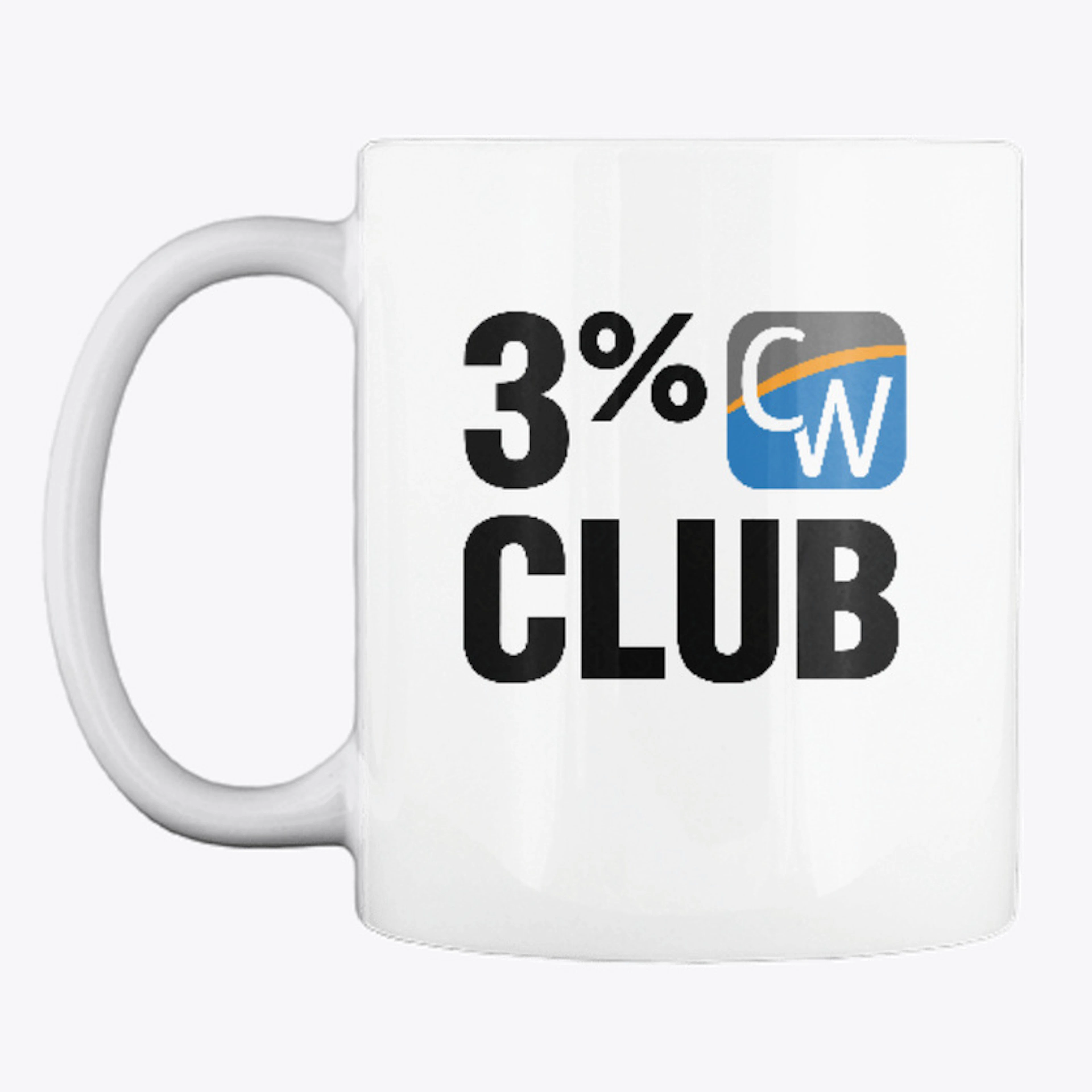 "3% Club" Mug