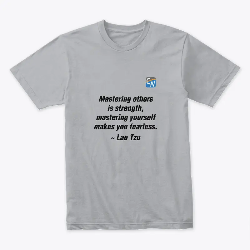 "Mastering Yourself" Icon Logo Tee