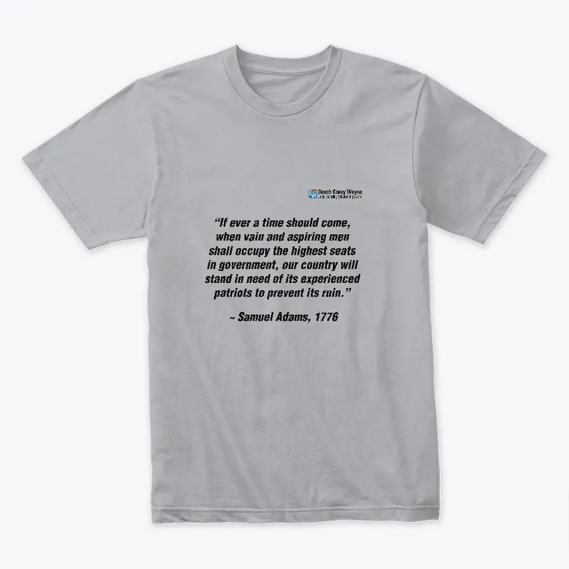 Samuel Adams Text Logo Tee